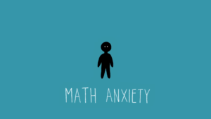 An Illustration Showing a Figure Representing Math Anxiety