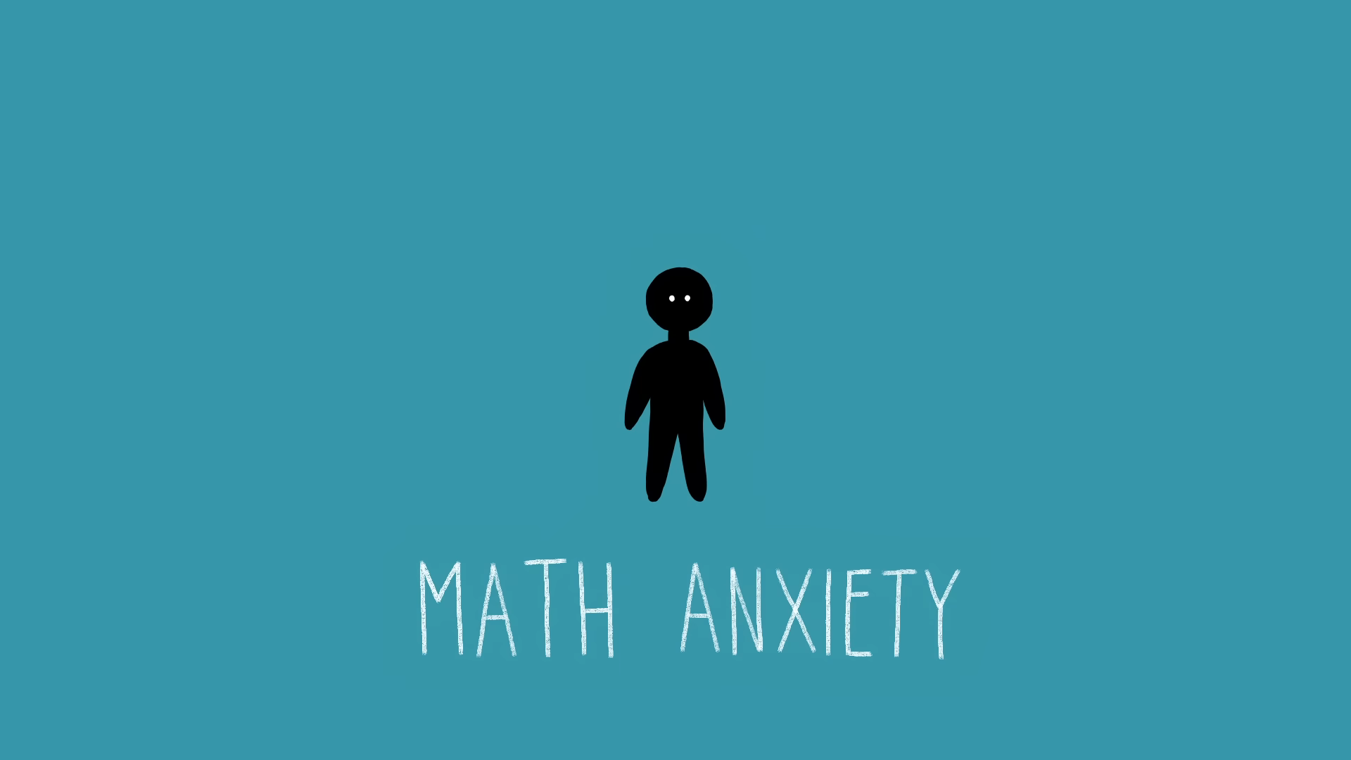 An Illustration Showing a Figure Representing Math Anxiety