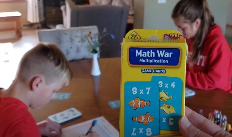 Math Card Games You Can Play at Home - Math Exercises For Kids