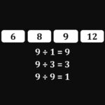 Examples of composite numbers like 4, 6, 8, 9, 12, and 15 with division facts showing factors of 9