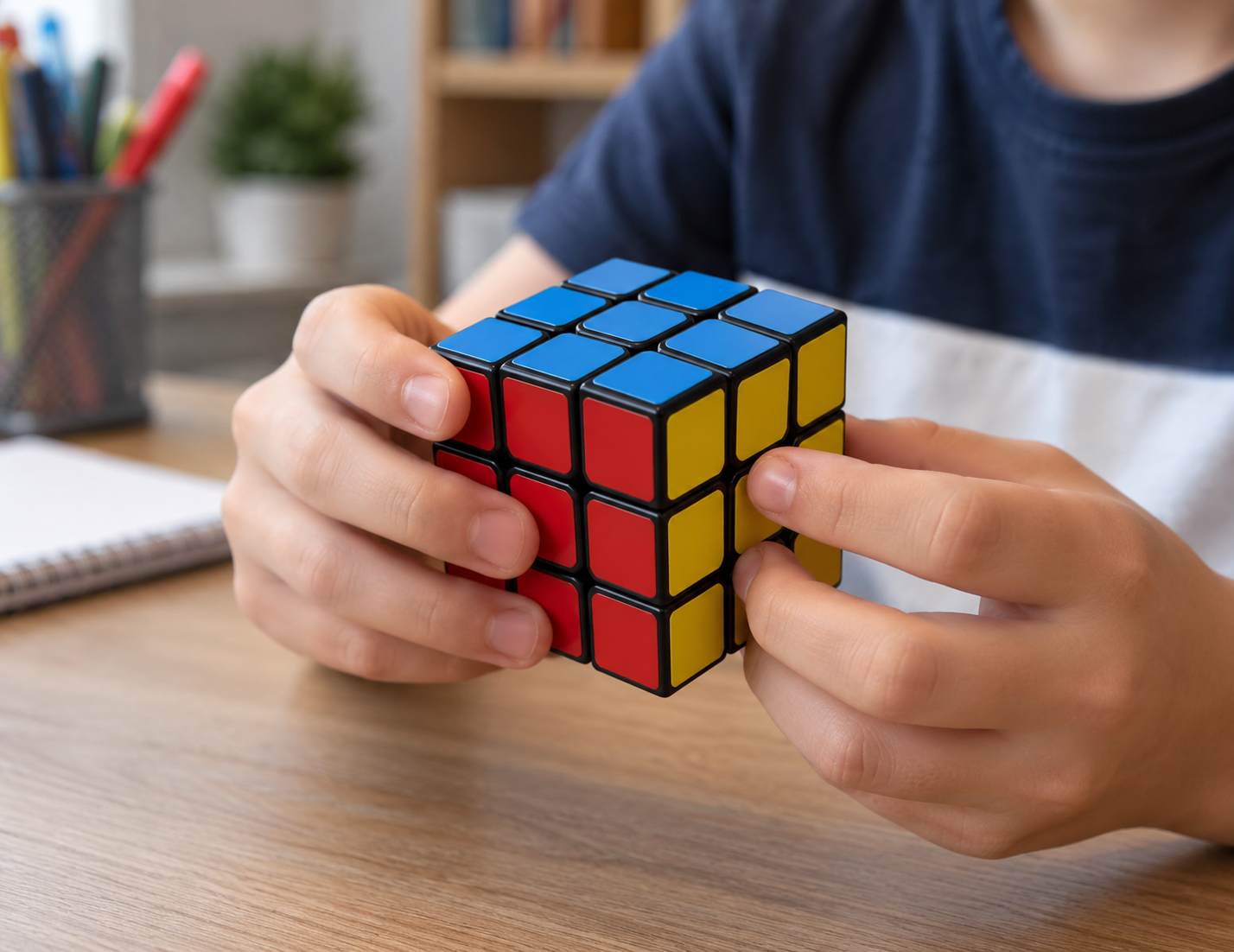 The original Rubik's Cube was invented in 1974 by Hungarian architecture professor Ernő Rubik.